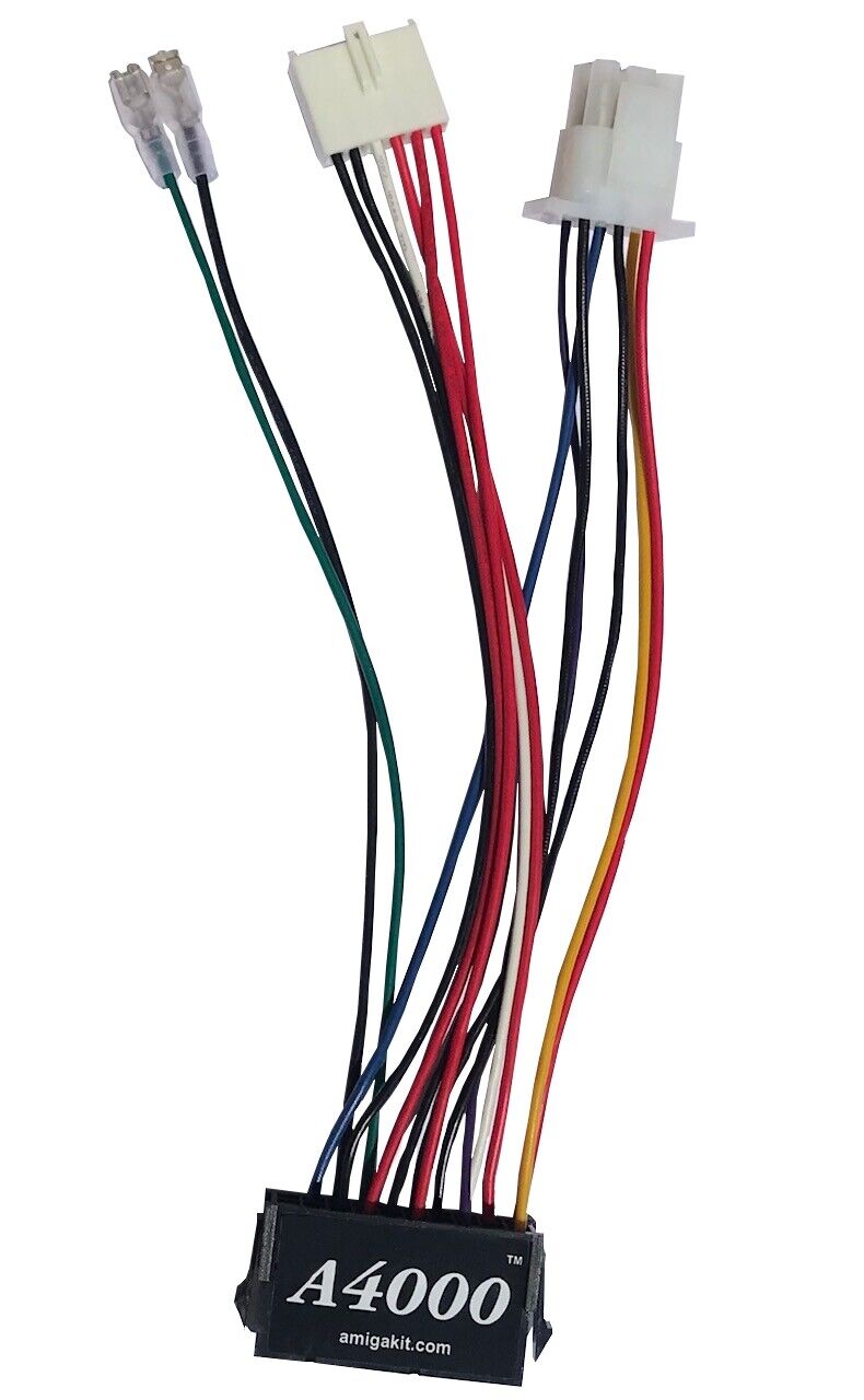 Amiga 4000 ATX PSU Power Adapter Cable + Switch (A4000)