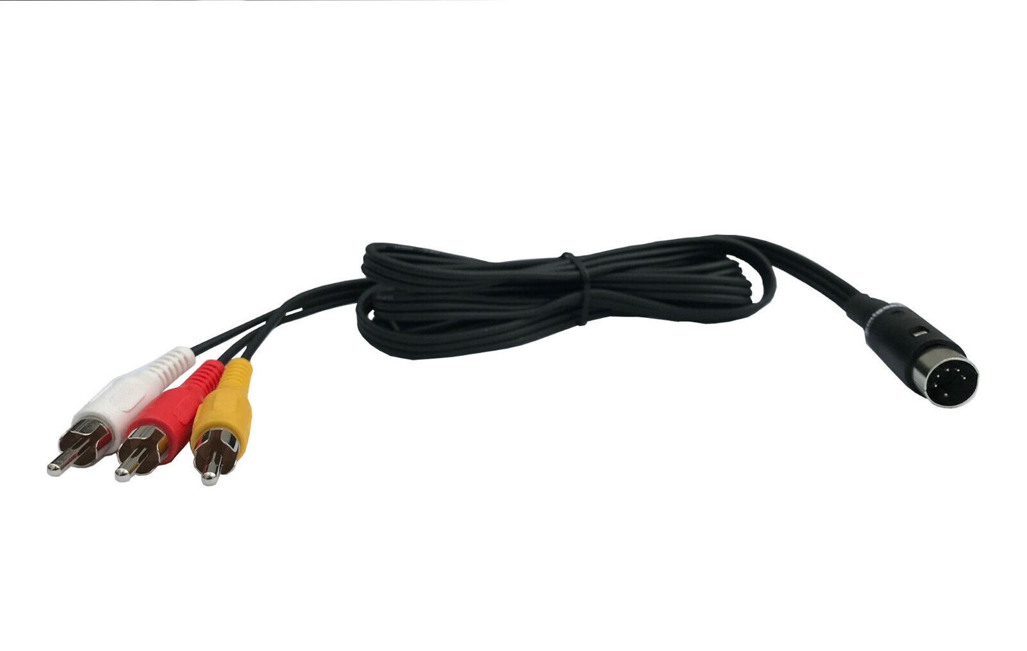 COMMODORE 64 / 128 / VIC 20 Composite Audio Video TV Cable AV C64 C128