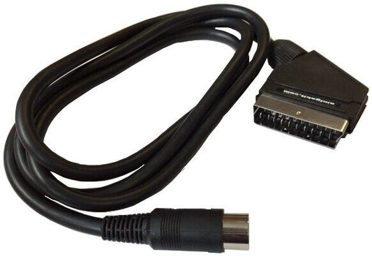 COMMODORE 64 / 128 / VIC 20 SCART VIDEO TV CABLE C64 C128