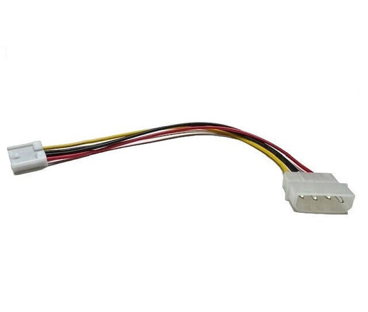 Molex to Floppy Disk Drive Power Cable 4-pin Berg Connector
