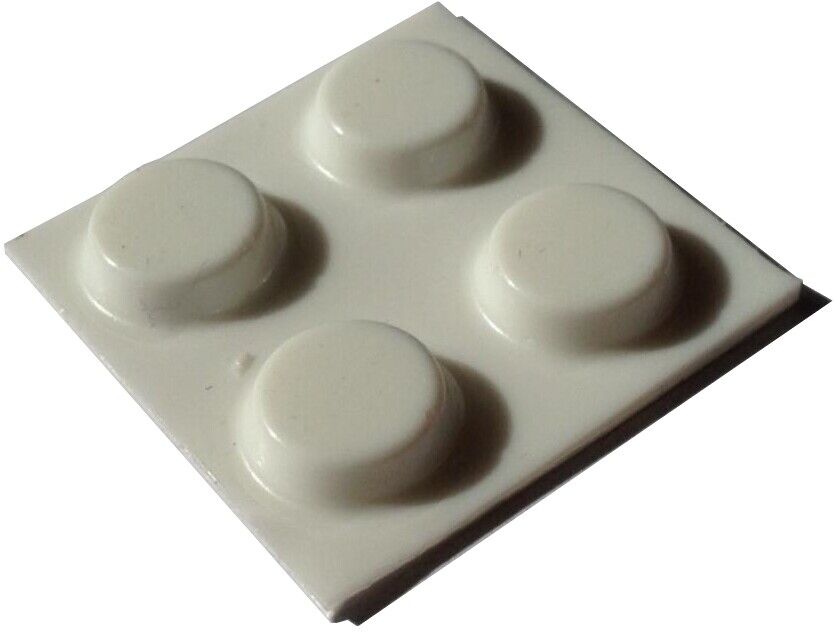 Amiga 500 600 1200 A1200 4x Plastic Rubber Feet Self Adhesive